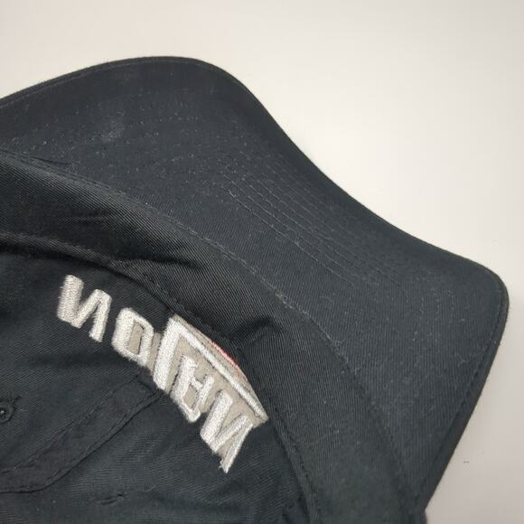 Nolan Real Rider Strapback Baseball Cap Black One Size Adjustable ATT Headwear - Picture 8 of 9